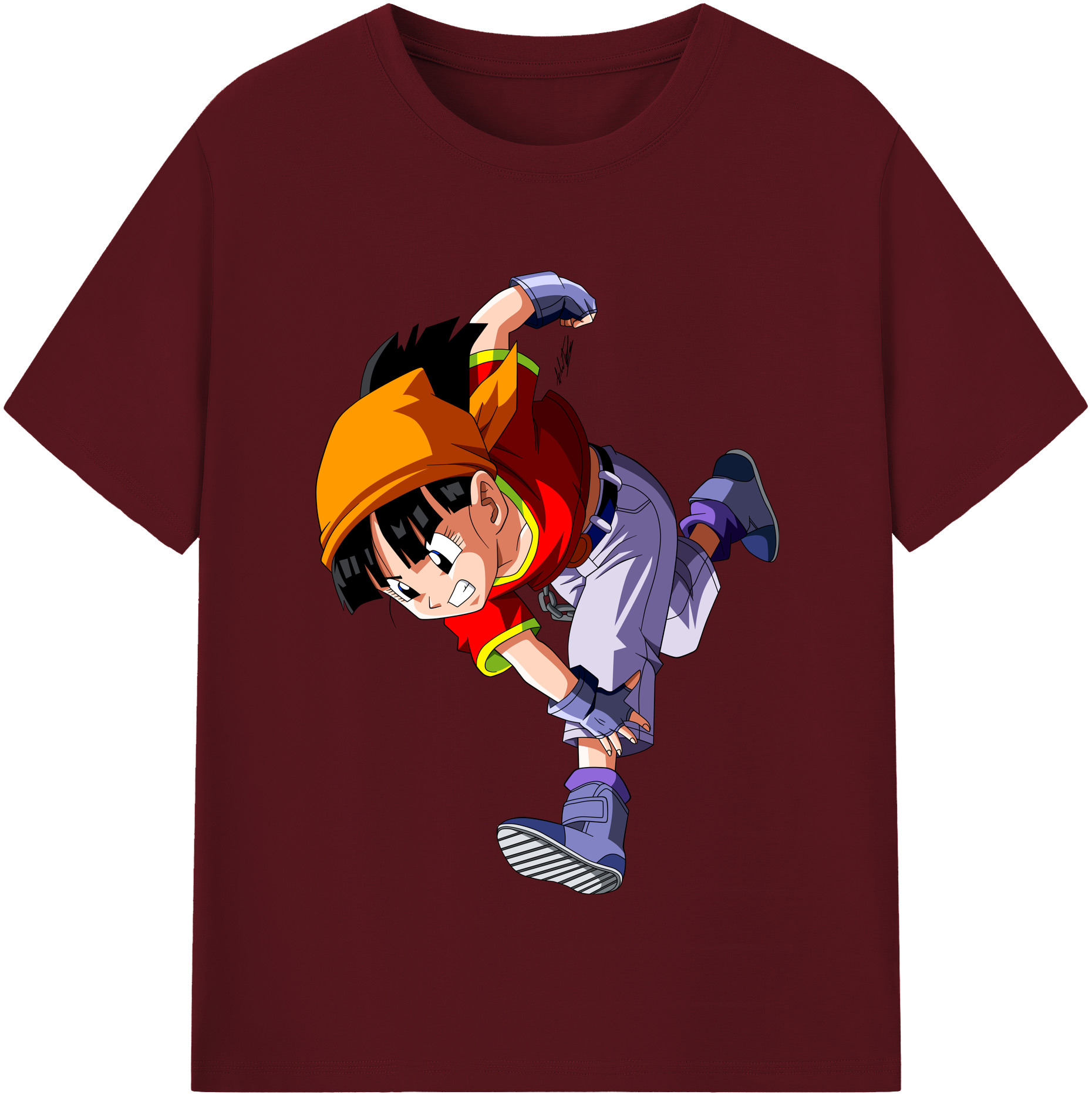 （画像用） ドラゴンボール パン DRAGON BALL Pan 綿100％半袖Tシャツ（フロントプリント）
